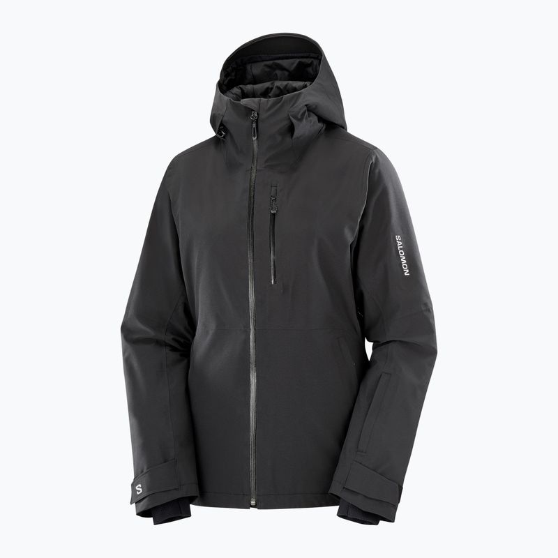 Giacca da sci da donna Salomon Highland deep black 4