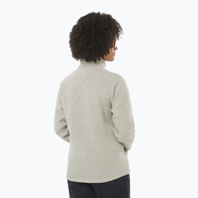 Felpa trekking donna Salomon Chroma Fleece Hz giorno di pioggia 2