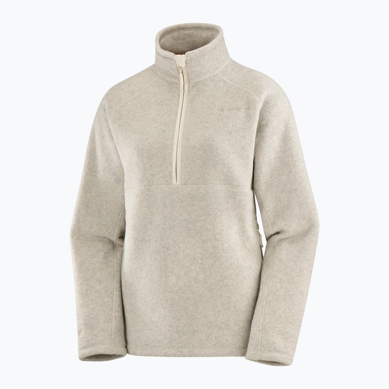 Felpa trekking donna Salomon Chroma Fleece Hz giorno di pioggia 7