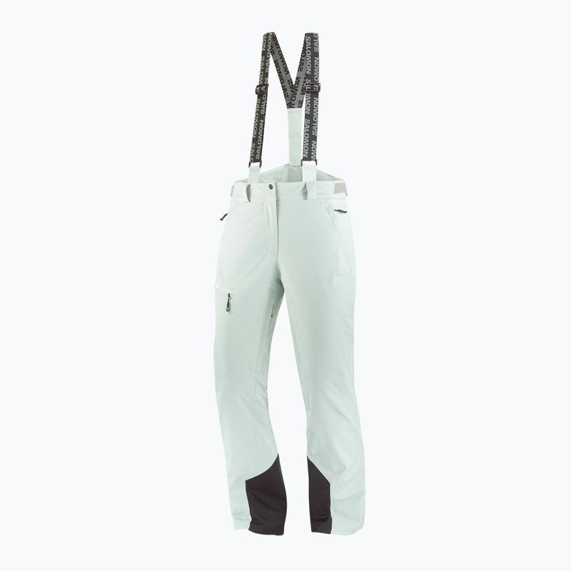 Pantaloni da sci da donna Salomon Brilliant misty blue 5