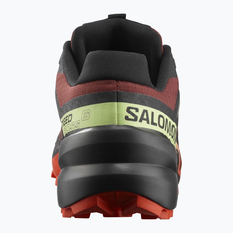 Salomon Speedcross 6 scarpe da corsa da uomo rum uva passa/pomodoro ciliegia/cognac 11