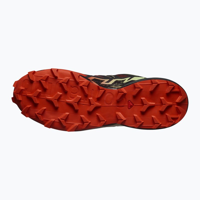 Salomon Speedcross 6 scarpe da corsa da uomo rum uva passa/pomodoro ciliegia/cognac 12