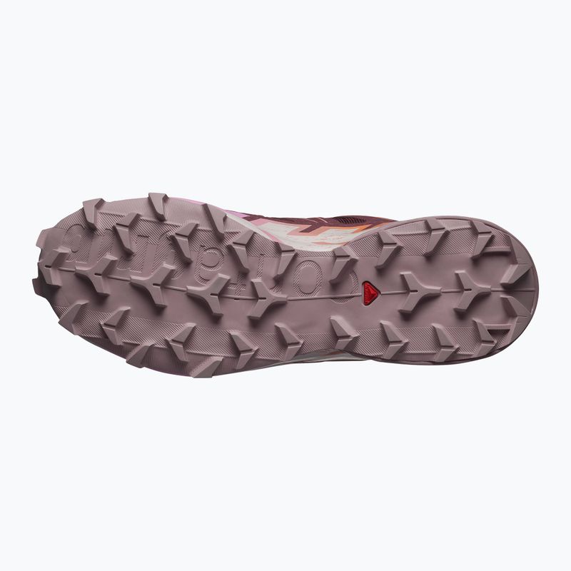 Salomon Speedcross 6 scarpe da corsa donna catawba grape/papaya/deauville mauve 12