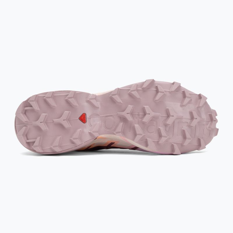Salomon Speedcross 6 scarpe da corsa donna catawba grape/papaya/deauville mauve 4