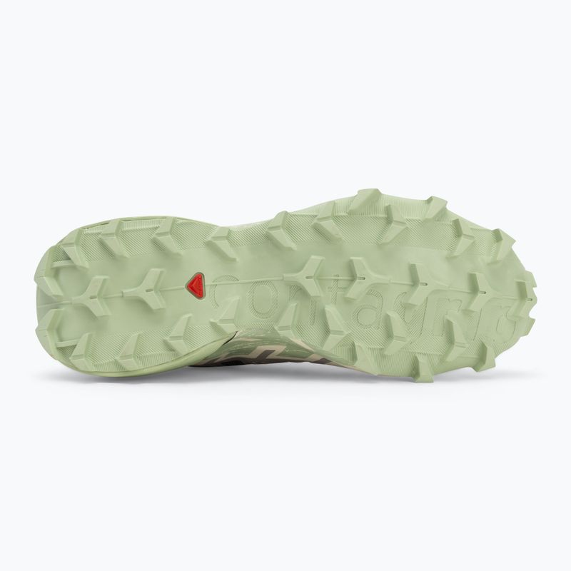 Salomon Speedcross 6 scarpe da corsa da donna castlerock/vanilla ice/smoke green 4
