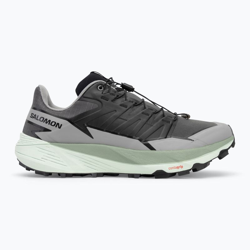 Salomon Thundercross scarpe da corsa uomo asfalto/pelle di squalo/spray 2