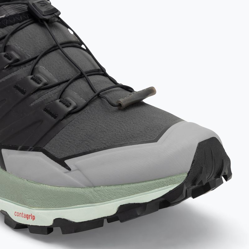 Salomon Thundercross scarpe da corsa uomo asfalto/pelle di squalo/spray 7