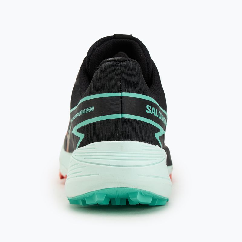 Scarpe da corsa Salomon Thundercross da donna nero/pomodoro rosso/verde elettrico 6