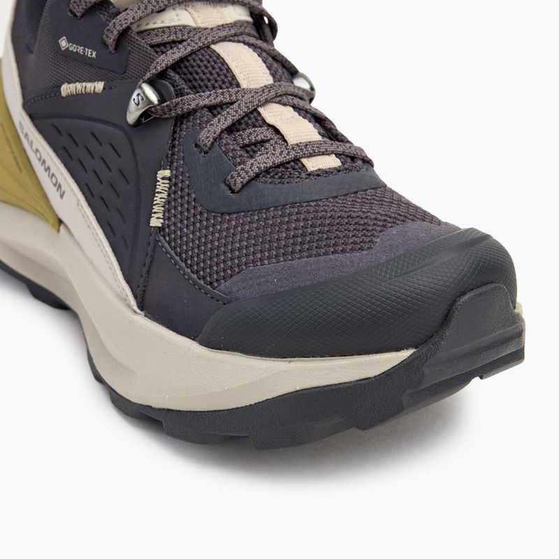 Scarpe da trekking da donna Salomon Elixir GTX 9 nove ferro/nuvola d'argento/spugna 7