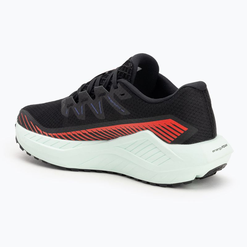 Scarpe da corsa da donna Salomon Drx Defy GRVL nero/pomodoro ciliegia/bay 3