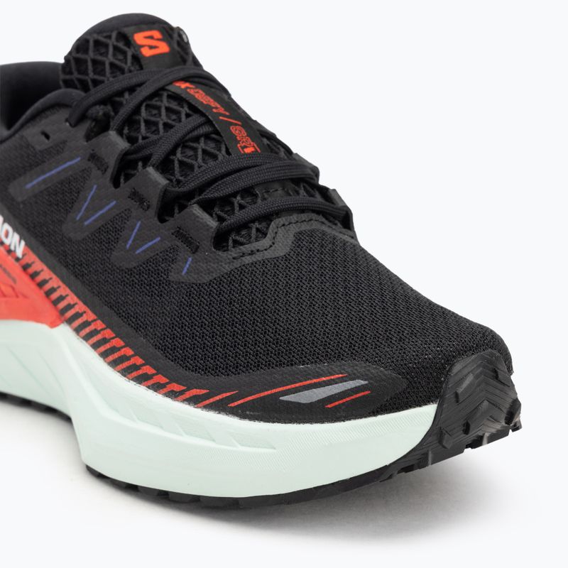Scarpe da corsa da donna Salomon Drx Defy GRVL nero/pomodoro ciliegia/bay 7