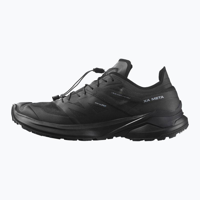 Scarpe da corsa da uomo Salomon XA Meta Made In France nero/nero/nero 8