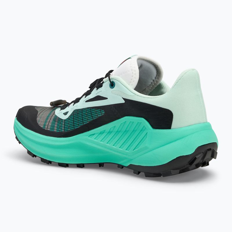 Scarpe da corsa Salomon Genesis bay/verde elettrico/ciliegia da donna 3