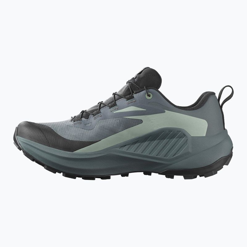 Salomon Genesis GTX scarpe da corsa da donna turbolenza/nero/verde milieu 2