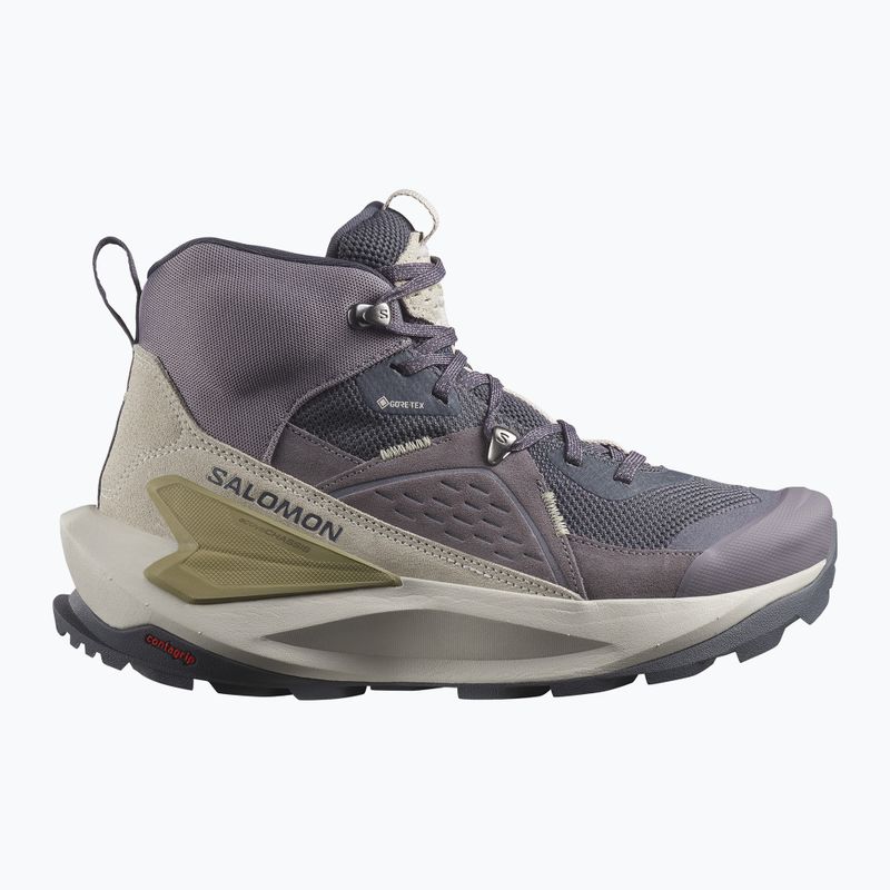 Scarpe da trekking da donna Salomon Elixir Mid GTX nine iron/shark/silver cloud 9