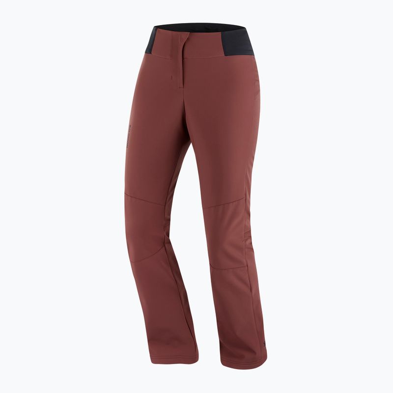Pantaloni da sci donna Salomon Reason rum raisin 6