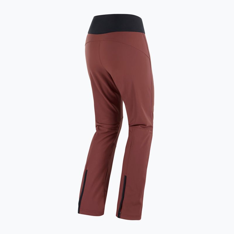 Pantaloni da sci donna Salomon Reason rum raisin 7