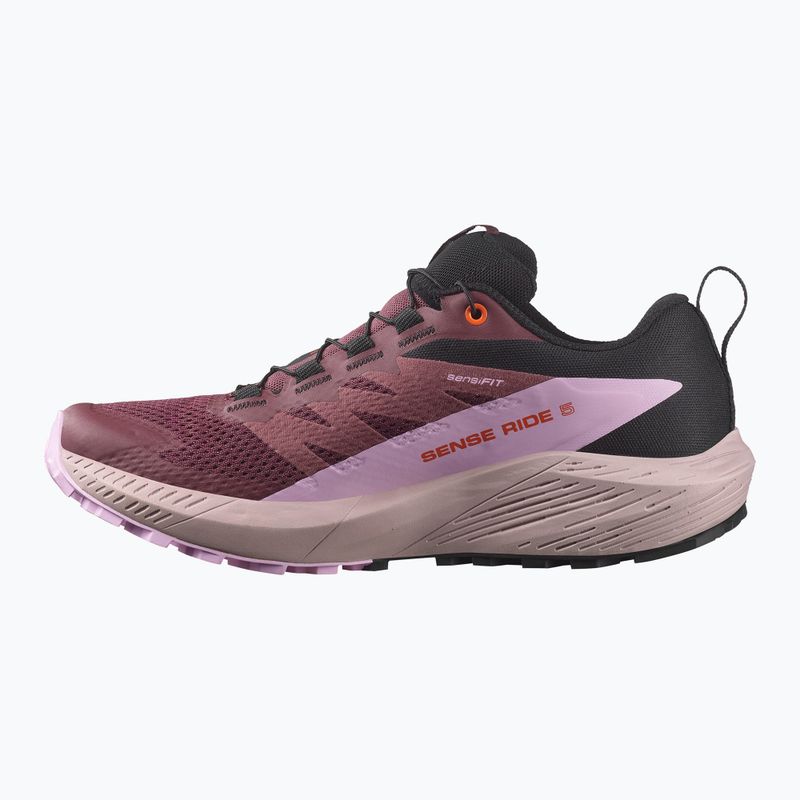 Salomon Sense Ride 5 GTX scarpe da corsa da donna catawba grape/orchid bouquet/cherry tomato 9