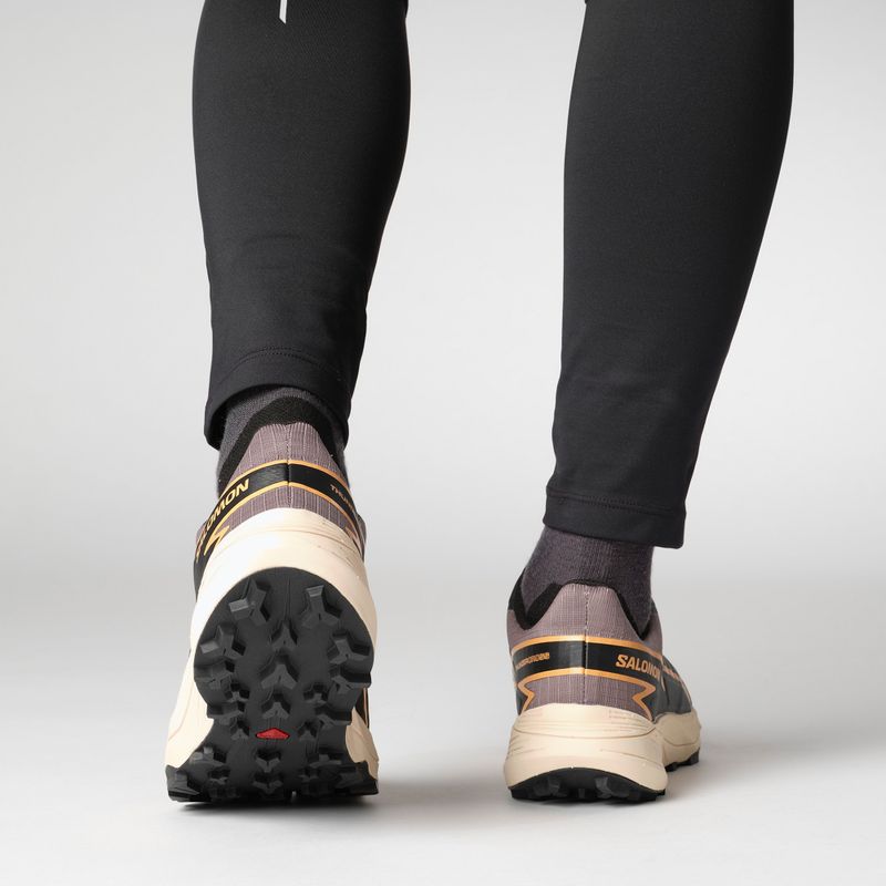 Salomon Thundercross GTX scarpe da corsa donna squalo/nero/papaya 10