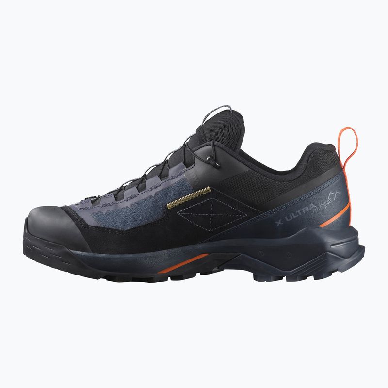 Scarponi da trekking da uomo Salomon X Ultra Alpine GTX grisaglia/nero/arancio rosso 10