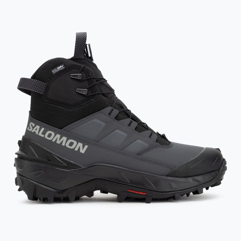 Scarpe da trekking da uomo Salomon Crosstrak Powder WP asfalto/nero/pelle di squalo 2