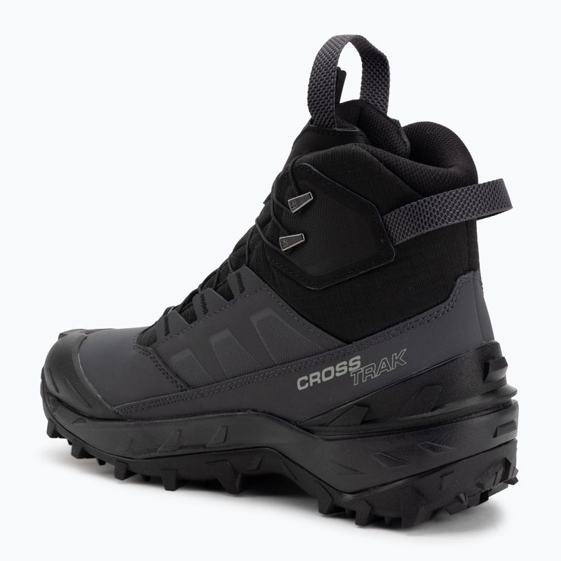 Scarpe da trekking da uomo Salomon Crosstrak Powder WP asfalto/nero/pelle di squalo 3
