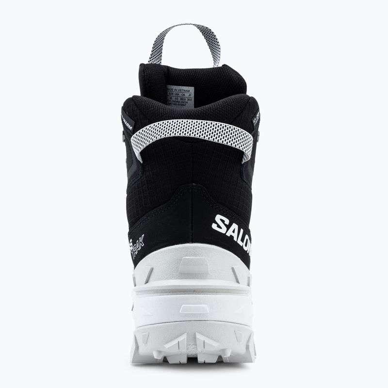 Salomon Crossrak Powder WP scarpe da trekking da uomo nero/nero/bianco 6