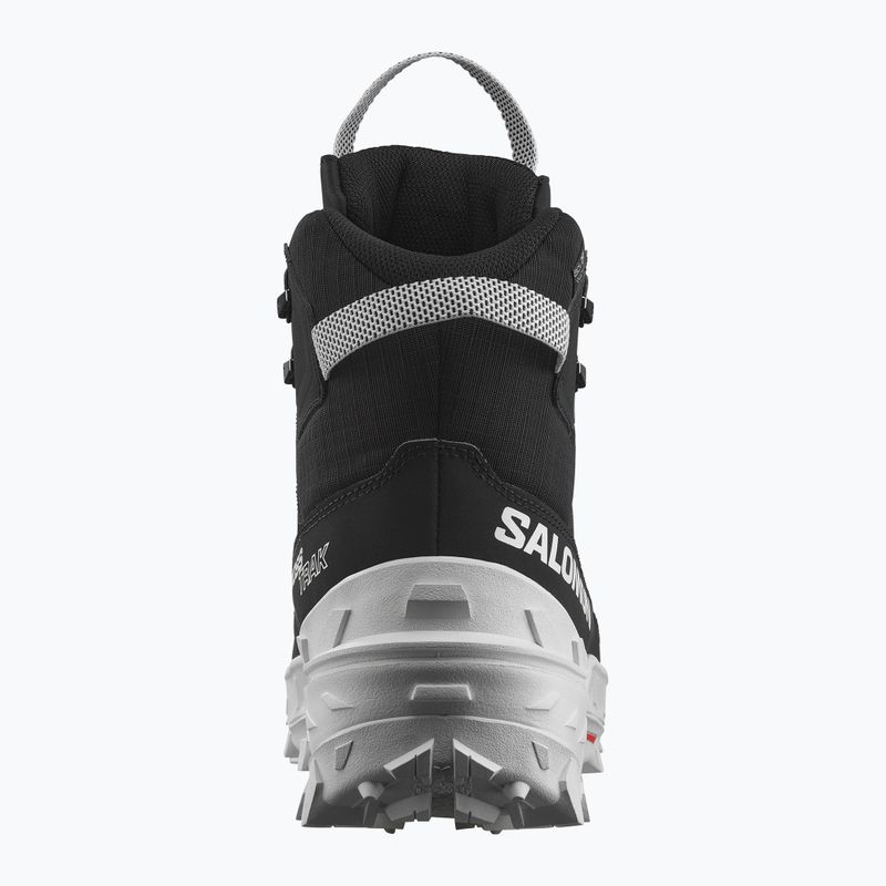 Salomon Crossrak Powder WP scarpe da trekking da uomo nero/nero/bianco 11