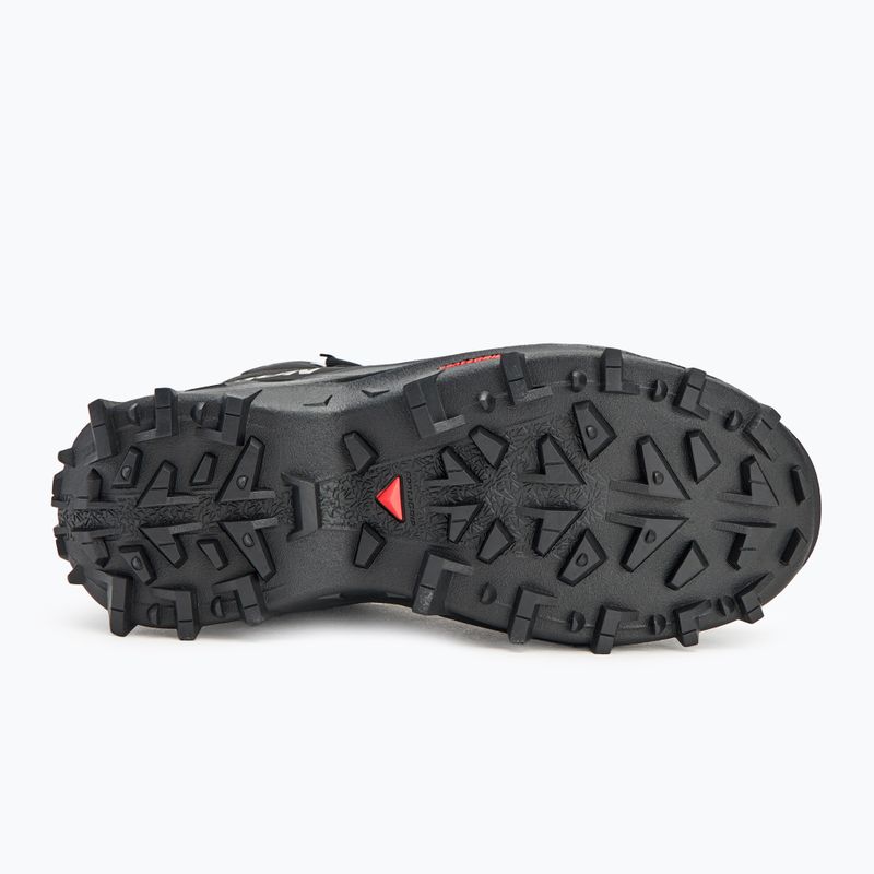 Salomon Crosstrak WP scarpe da trekking uomo nero/nero/asfalto 4