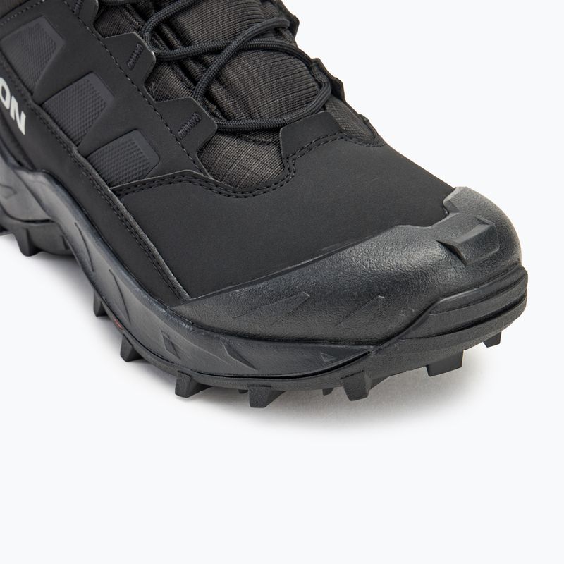 Salomon Crosstrak WP scarpe da trekking uomo nero/nero/asfalto 7