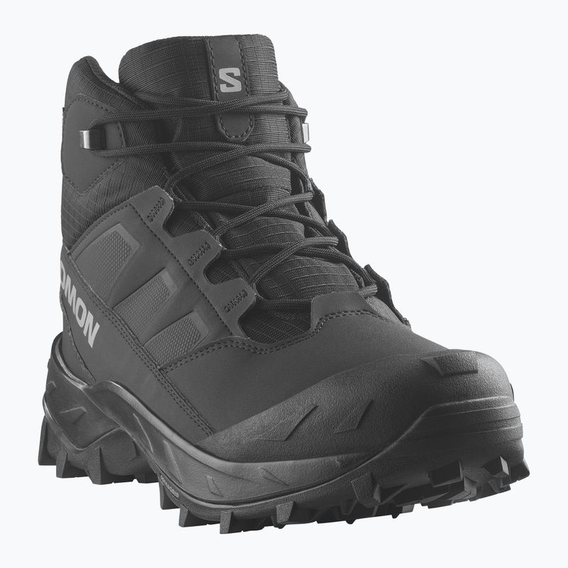 Salomon Crosstrak WP scarpe da trekking uomo nero/nero/asfalto 8