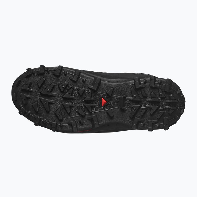 Salomon Crosstrak WP scarpe da trekking uomo nero/nero/asfalto 12