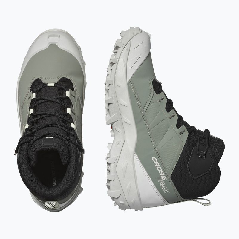 Salomon Crosstrak WP scarpe da trekking da donna verde agave/nero/verde can ary 13