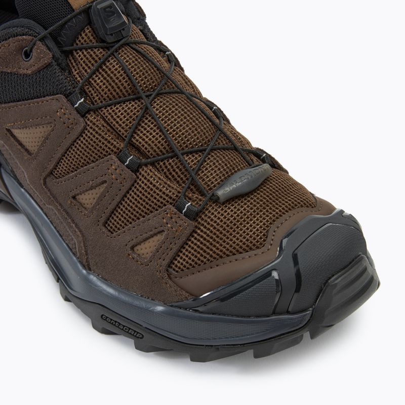 Scarponi da trekking da uomo Salomon X ULTRA 360 LTR GTX terra scura/delicioso/pelle di squalo 7