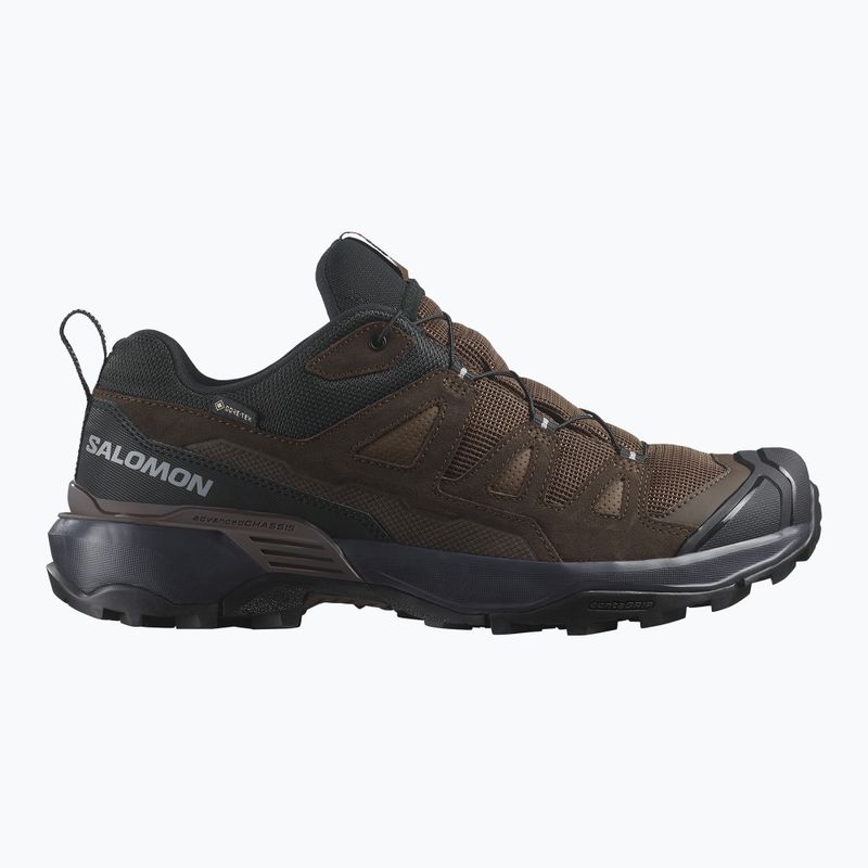 Scarponi da trekking da uomo Salomon X ULTRA 360 LTR GTX terra scura/delicioso/pelle di squalo 9