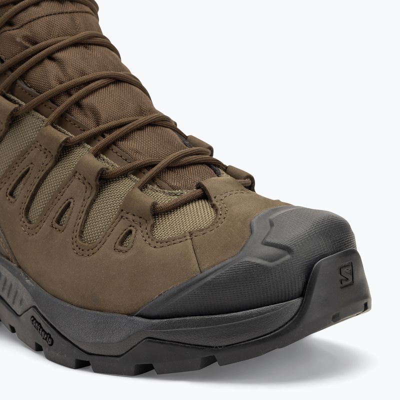 Salomon Quest Tracker High GTX scarpe da trekking terra marrone/verde 7