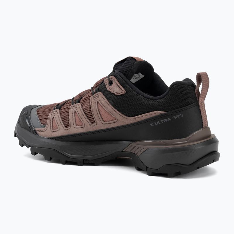 Scarpe da trekking da donna Salomon X ULTRA 360 LTR GTX cognac/peppercorn/black 3