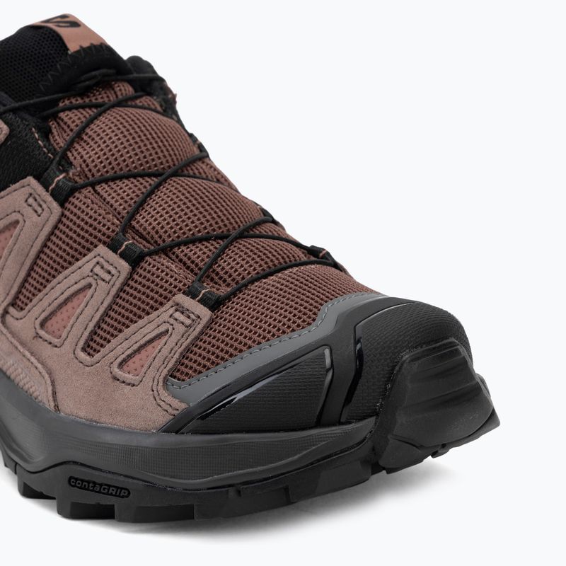 Scarpe da trekking da donna Salomon X ULTRA 360 LTR GTX cognac/peppercorn/black 7