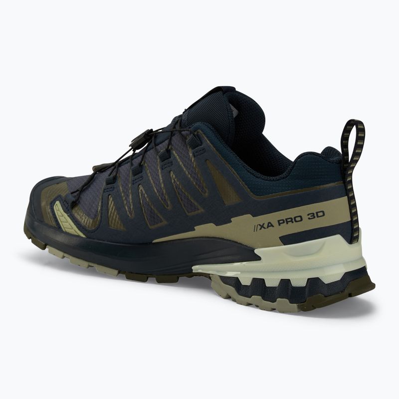 Scarpe da corsa da uomo Salomon XA PRO 3D V9 GTX india ink/olive night/aloe wash 3