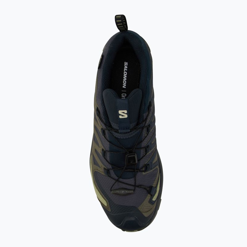 Scarpe da corsa da uomo Salomon XA PRO 3D V9 GTX india ink/olive night/aloe wash 5