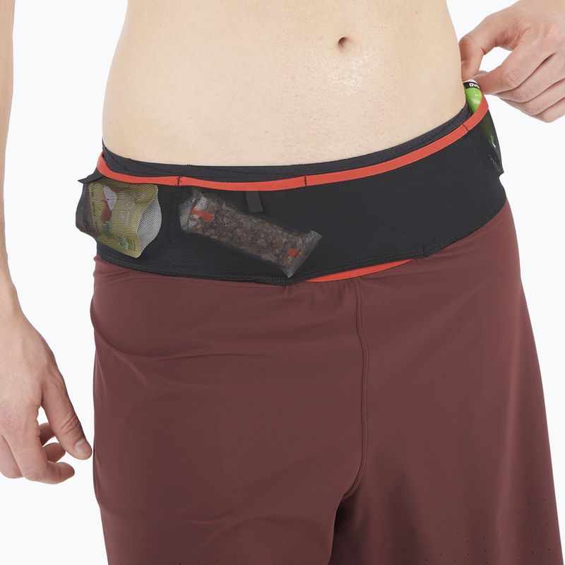 Pantaloncini da corsa Salomon S/Lab Ultra 2IN1 da uomo cioccolato decadente 3