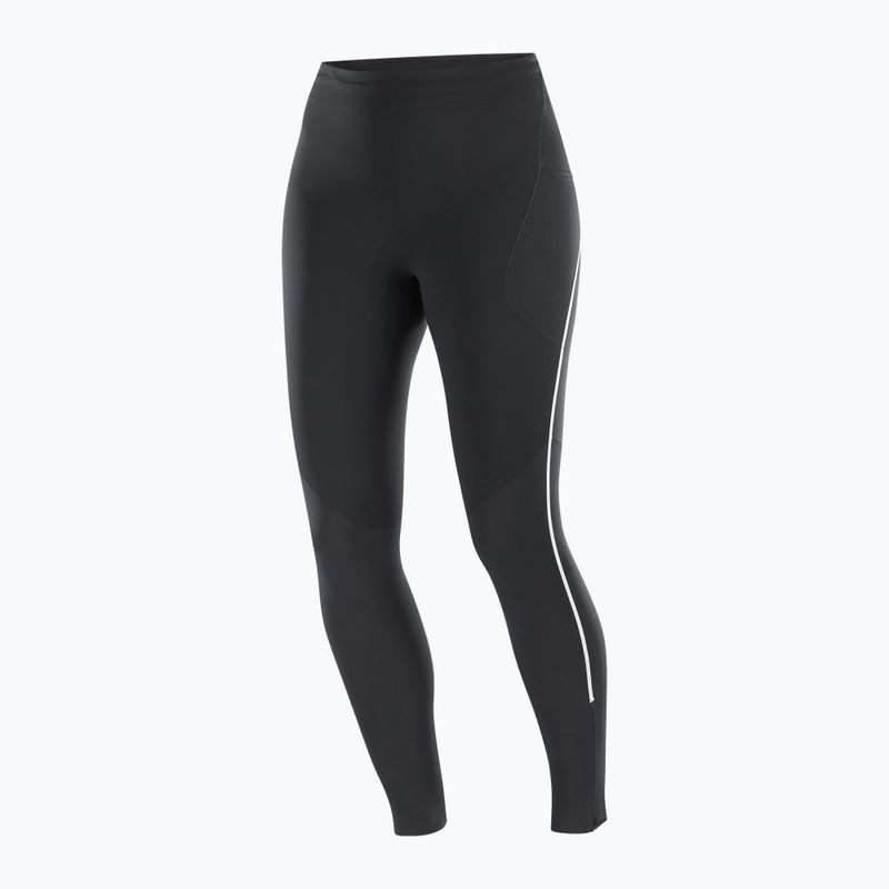 Leggings da corsa da donna Salomon Sense Aero Stow nero profondo 6