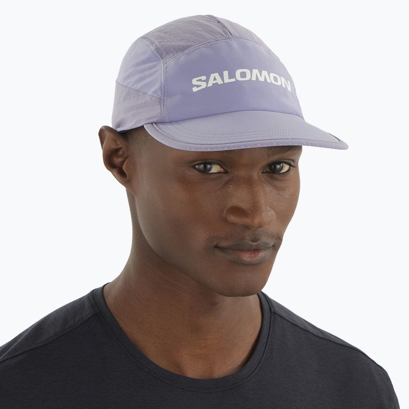 Berretto da baseball Salomon Sense Aero blu granito 2