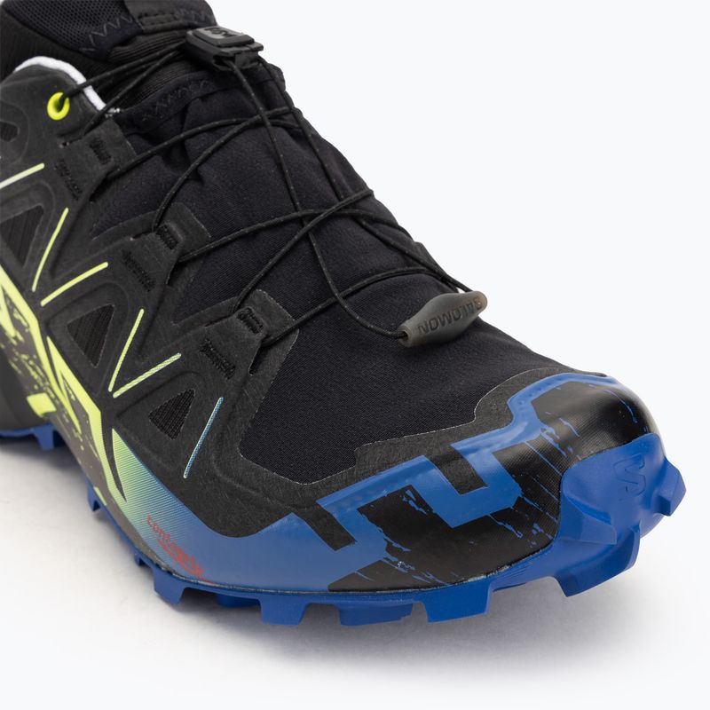 Salomon Speedcross 6 Gtx Fan Fuoco nero/surf the web/giallo sicurezza uomini scarpe da corsa 7