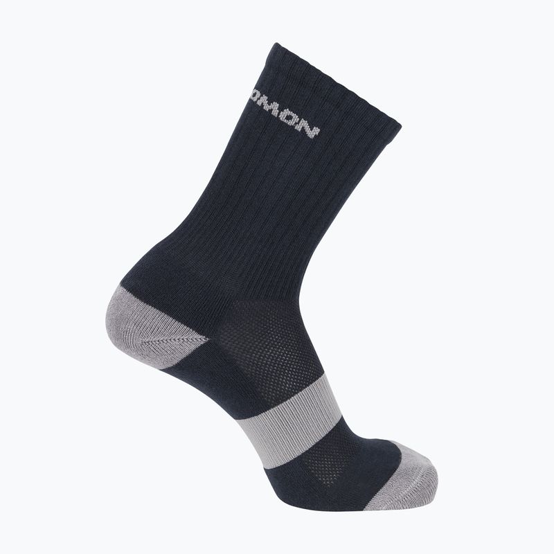 Salomon Evasion Crew 2 paia di calzini blue nights/monument 2