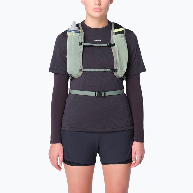 Zaino da corsa Salomon Cross 8 green milieu/agave green 4
