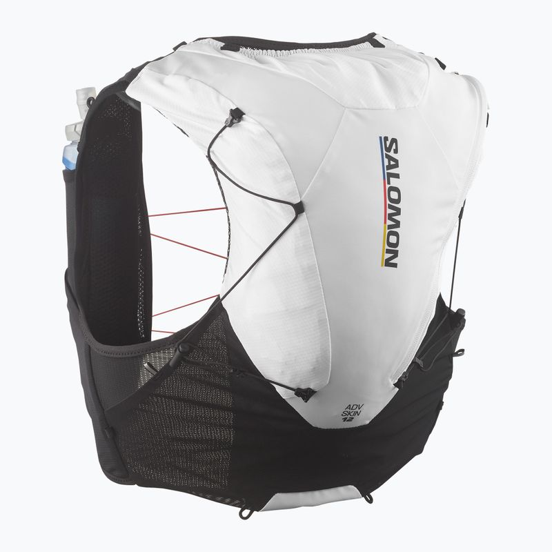 Gilet da corsa Salomon ADV SKIN 12 Race Flag' black/white 2