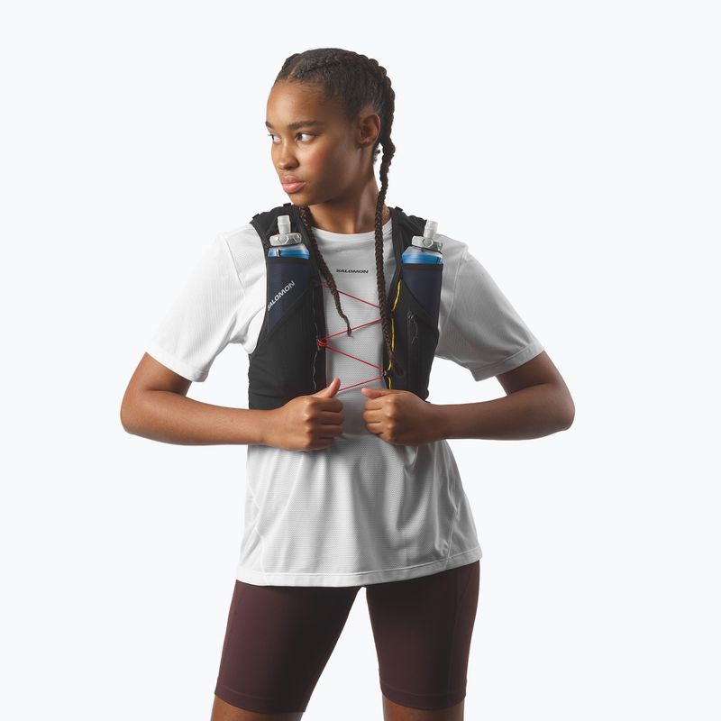 Gilet Salomon Advance Skin 5 Race Flag Set black/white 4