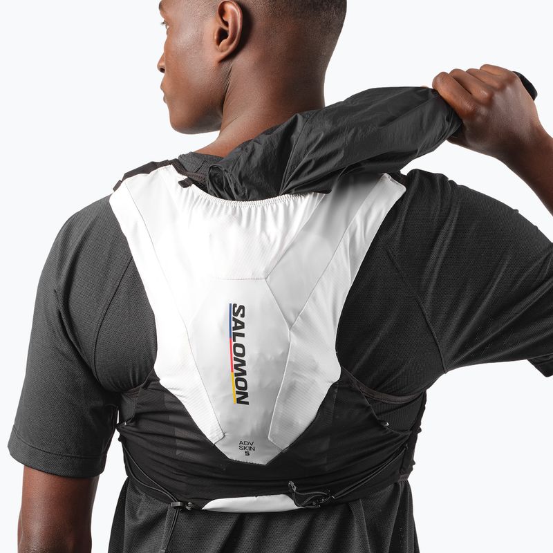 Gilet Salomon ADV SKIN 5 Race Flag Set black/white 9