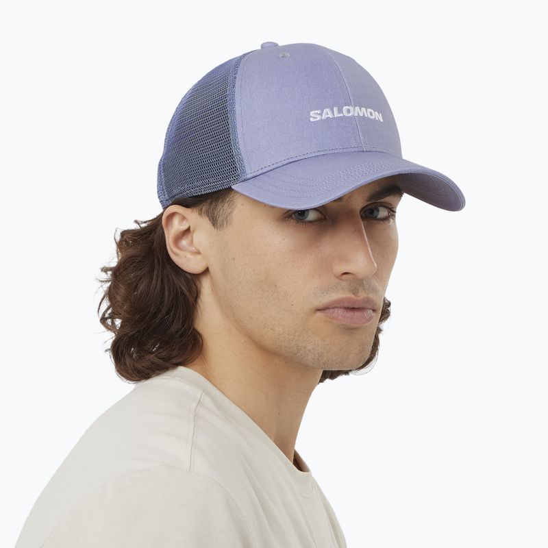 Berretto da baseball Salomon Trucker blu granito 2